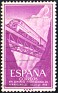 Spain - 1958 - XXVII International Railroad Meeting - 2 PTA - Rojo - Railroad, Train - Edifil 1236 - 0